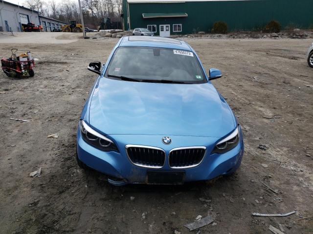 WBA2J3C59JVA49832 - 2018 BMW 230XI BLUE photo 5