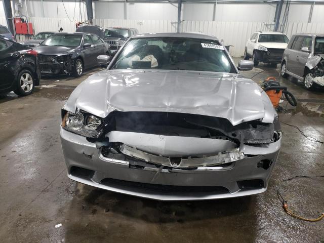 2C3CDXBG0EH173819 - 2014 DODGE CHARGER SE SILVER photo 5