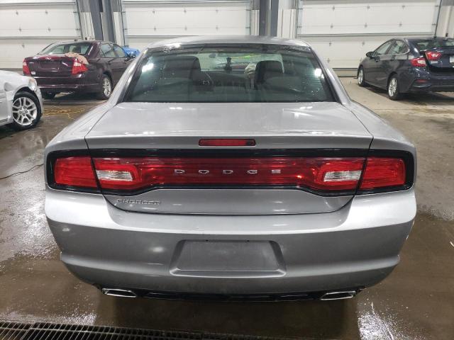 2C3CDXBG0EH173819 - 2014 DODGE CHARGER SE SILVER photo 6