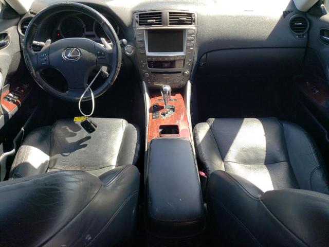 JTHBK262165003751 - 2006 LEXUS IS 250 SILVER photo 8