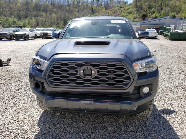 3TMCZ5ANXNM521421 - 2022 TOYOTA TACOMA DOUBLE CAB GRAY photo 5