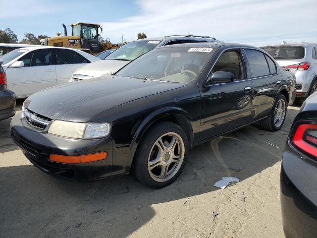 JN1CA21D8XT812231 - 1999 NISSAN MAXIMA GLE BLACK photo 1