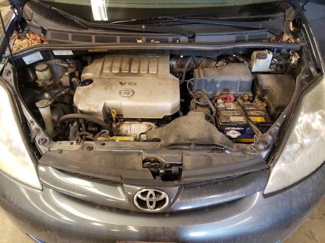 5TDZK23C38S135596 - 2008 TOYOTA SIENNA CE TEAL photo 11