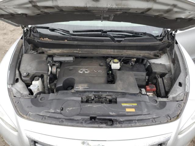 5N1AL0MM2DC314502 - 2013 INFINITI JX35 SILVER photo 12