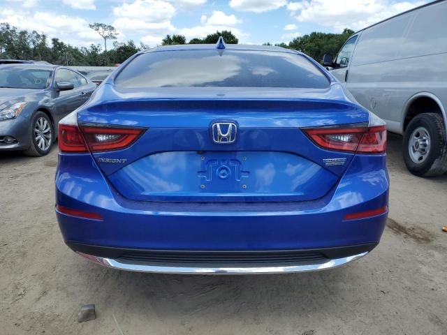 19XZE4F99LE007675 - 2020 HONDA INSIGHT TOURING BLUE photo 6