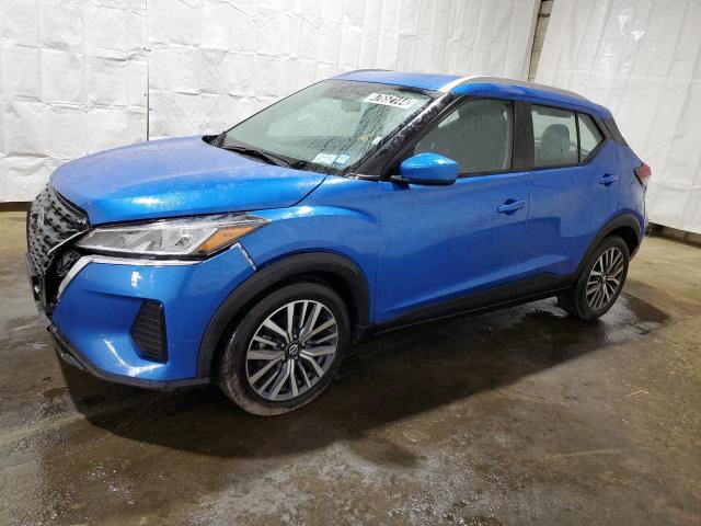 3N1CP5CV3ML530679 - 2021 NISSAN KICKS SV BLUE photo 1