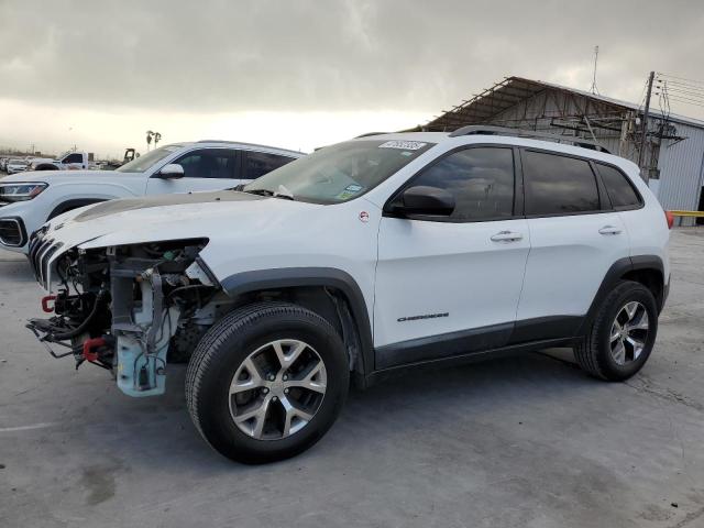 1C4PJMBS3EW294676 - 2014 JEEP CHEROKEE TRAILHAWK WHITE photo 1
