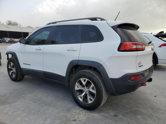 1C4PJMBS3EW294676 - 2014 JEEP CHEROKEE TRAILHAWK WHITE photo 2