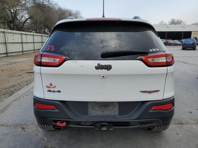 1C4PJMBS3EW294676 - 2014 JEEP CHEROKEE TRAILHAWK WHITE photo 6
