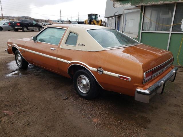 NP29G6B125934 - 1976 DODGE ASPEN ORANGE photo 2