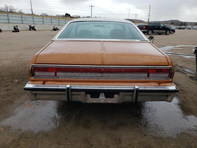 NP29G6B125934 - 1976 DODGE ASPEN ORANGE photo 6