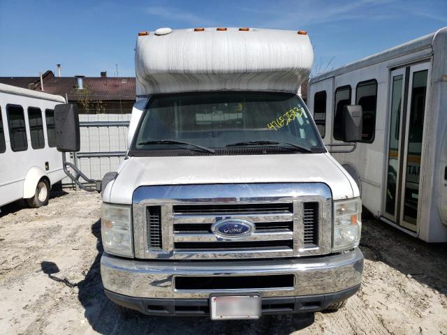 1FDEE3FL3BDA86907 - 2011 FORD ECONOLINE E350 SUPER DUTY CUTAWAY VAN WHITE photo 5