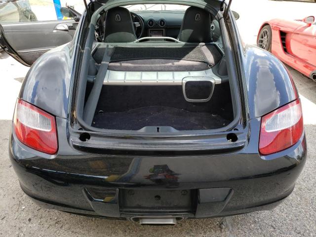 WP0AA29838U760529 - 2008 PORSCHE CAYMAN BLACK photo 10