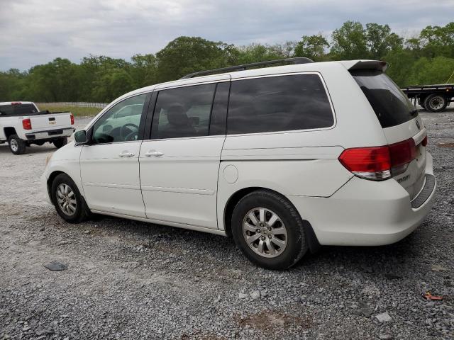 5FNRL3H44AB029608 - 2010 HONDA ODYSSEY EX WHITE photo 2