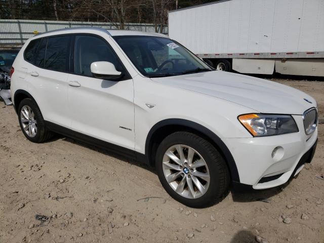 5UXWX9C55D0A30443 - 2013 BMW X3 XDRIVE28I WHITE photo 4