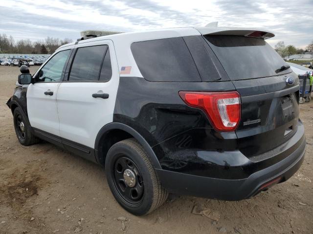 1FM5K8AR5GGB36830 - 2016 FORD EXPLORER POLICE INTERCEPTOR BLACK photo 2