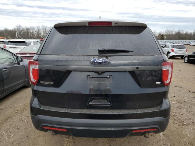 1FM5K8AR5GGB36830 - 2016 FORD EXPLORER POLICE INTERCEPTOR BLACK photo 6