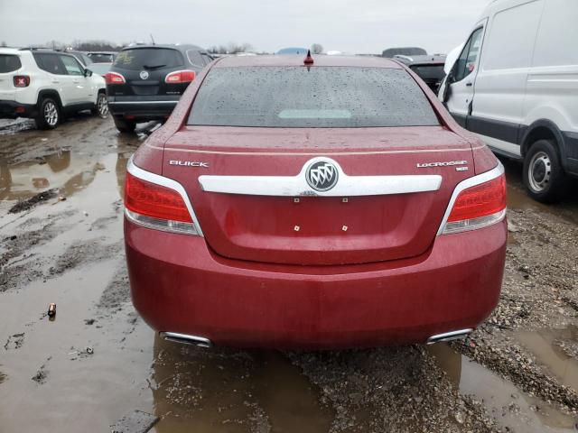 1G4GE5ED8BF273479 - 2011 BUICK LACROSSE CXS MAROON photo 6
