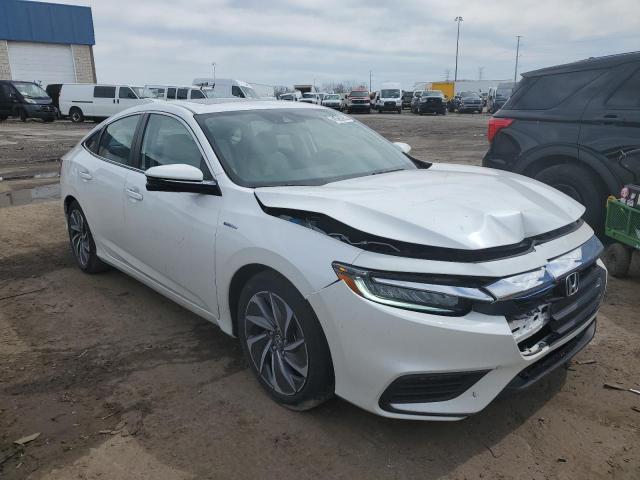 19XZE4F96KE034606 - 2019 HONDA INSIGHT TOURING WHITE photo 4