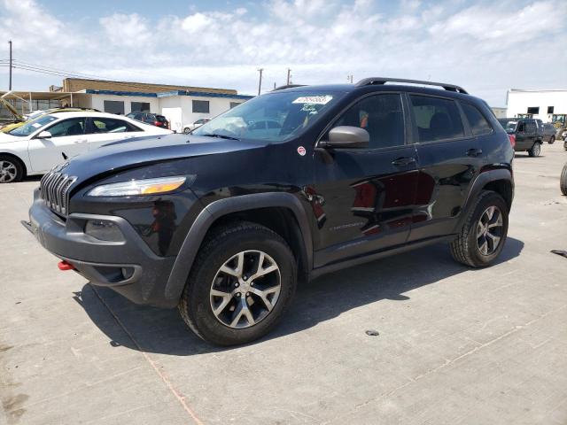 1C4PJMBS5EW220501 - 2014 JEEP CHEROKEE TRAILHAWK 黑色 照片 1