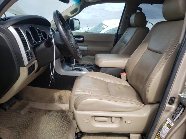 5TDBY68A98S018202 - 2008 TOYOTA SEQUOIA LIMITED BEIGE photo 7