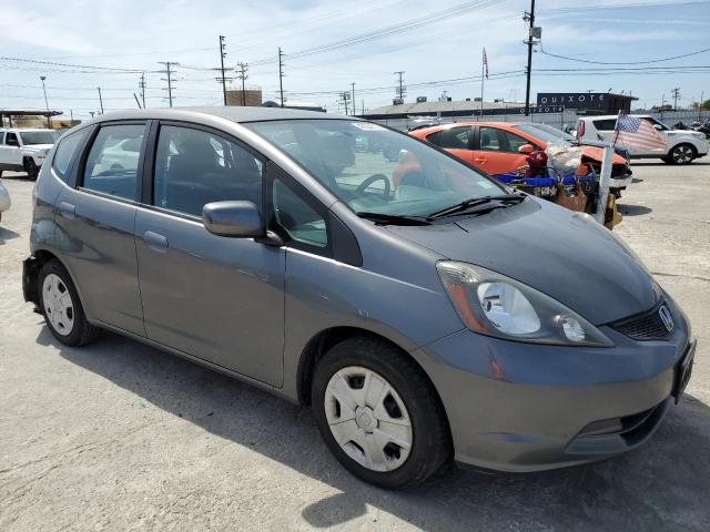 JHMGE8H33DC062167 - 2013 HONDA FIT GRAY photo 4