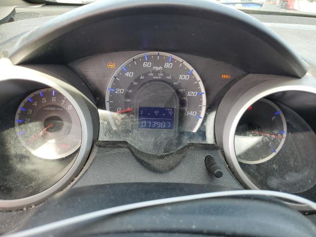 JHMGE8H33DC062167 - 2013 HONDA FIT GRAY photo 9