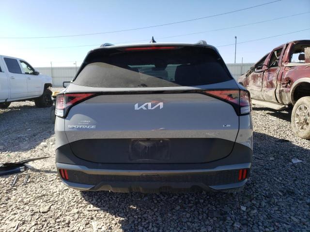 5XYK6CAF2PG027491 - 2023 KIA SPORTAGE X LINE GRAY photo 6