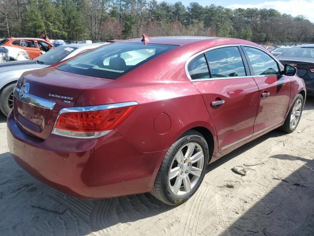 1G4GC5ED3BF266882 - 2011 BUICK LACROSSE CXL RED photo 3