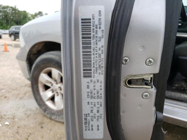 1C6RR6TT4LS133527 - 2020 RAM 1500 CLASS SLT ნაცრისფერი ფოტო 12