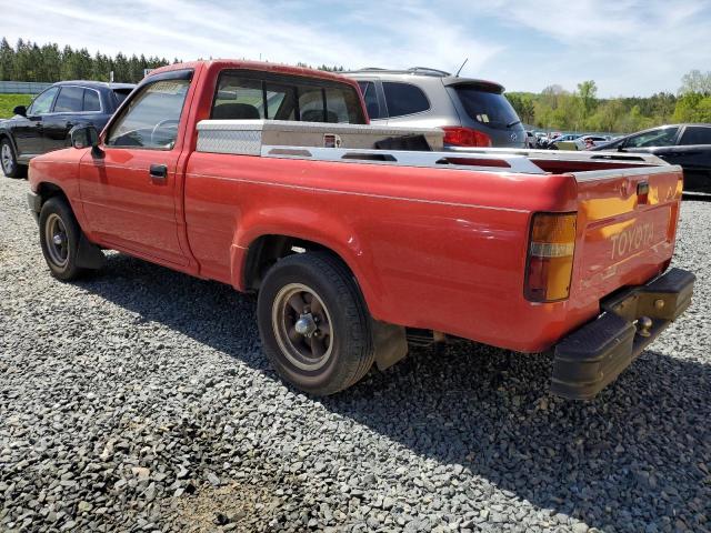 JT4RN81A5M0083560 - 1991 TOYOTA PICKUP 1/2 TON SHORT WHEELBASE RED photo 2