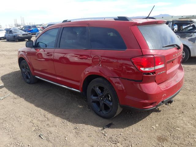 3C4PDCGB4JT260661 - 2018 DODGE JOURNEY CROSSROAD Қызыл фото 2