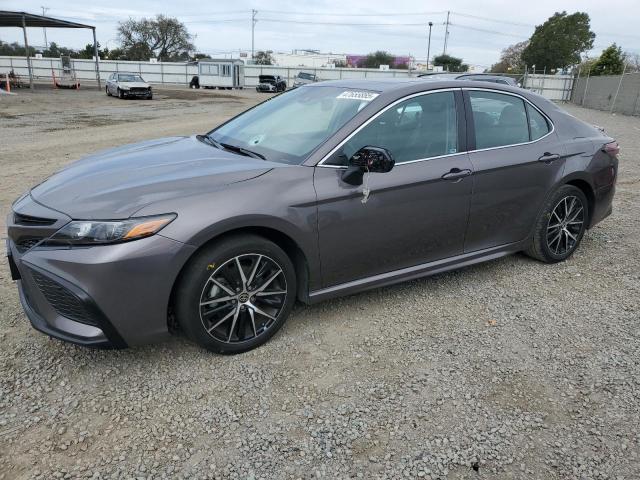 4T1T11AK6PU723852 - 2023 TOYOTA CAMRY SE NIGHT SHADE GRAY photo 1