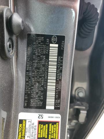 4T1T11AK6PU723852 - 2023 TOYOTA CAMRY SE NIGHT SHADE GRAY photo 12