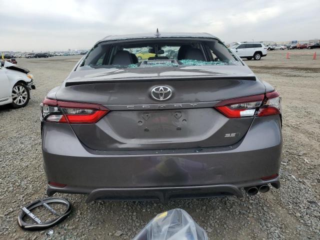 4T1T11AK6PU723852 - 2023 TOYOTA CAMRY SE NIGHT SHADE GRAY photo 6