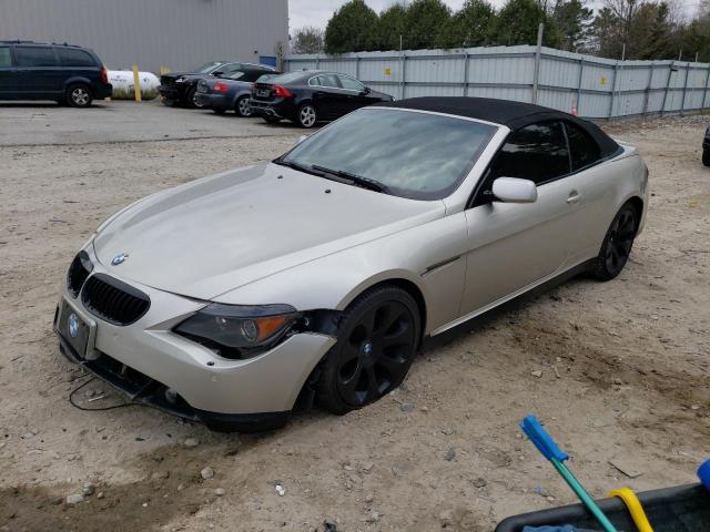 WBAEK734X5B326484 - 2005 BMW 645 CI AUTOMATIC SILVER photo 1