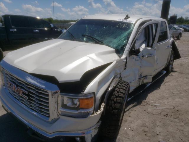 3GTU2VEC7FG438286 - 2015 GMC SIERRA K1500 SLT WHITE photo 9