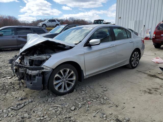 1HGCR2F58FA058086 - 2015 HONDA ACCORD SPORT SILVER photo 1