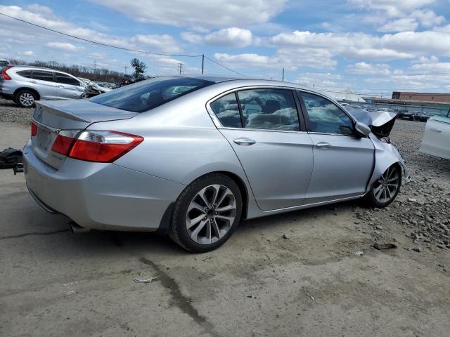 1HGCR2F58FA058086 - 2015 HONDA ACCORD SPORT SILVER photo 3