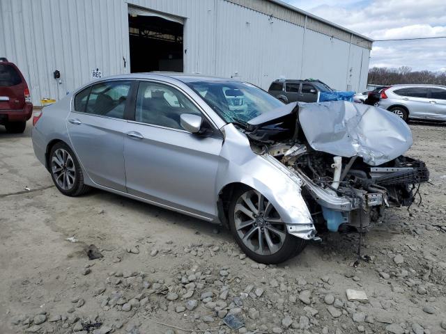 1HGCR2F58FA058086 - 2015 HONDA ACCORD SPORT SILVER photo 4