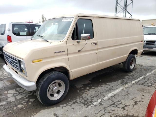 1FTHE34L9DHB53557 - 1983 FORD ECONOLINE E350 VAN BEIGE photo 1