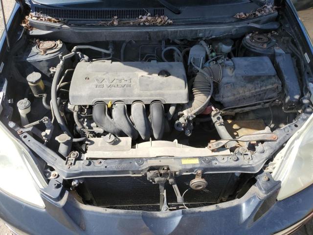 2T1KR32E53C042196 - 2003 TOYOTA COROLLA MA XR BLACK photo 11