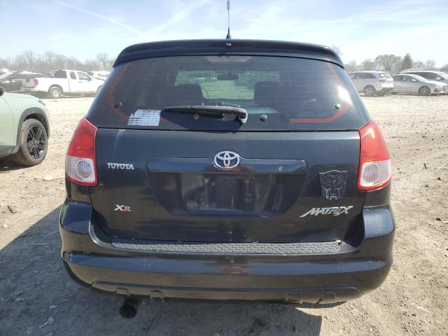 2T1KR32E53C042196 - 2003 TOYOTA COROLLA MA XR BLACK photo 6