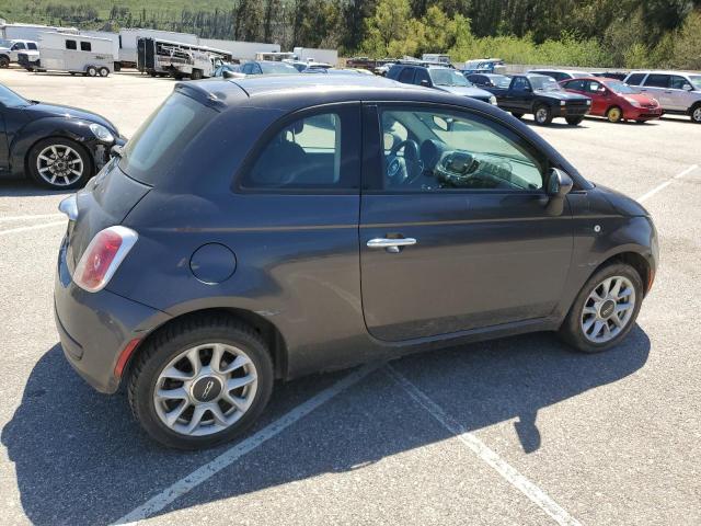 3C3CFFKR9HT586274 - 2017 FIAT 500 POP GRAY photo 3