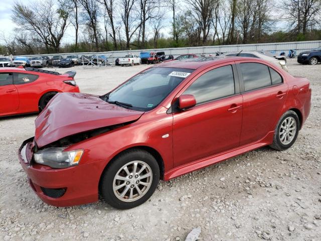 JA32U2FU5BU031757 - 2011 MITSUBISHI LANCER ES/ES SPORT RED photo 1