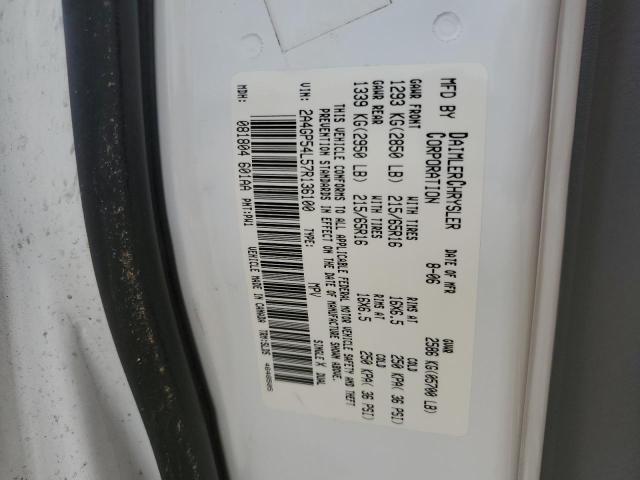 2A4GP54L57R136100 - 2007 CHRYSLER TOWN & COU TOURING 白色 照片 13