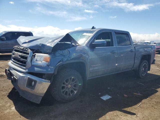 3GTU2UEC9FG410421 - 2015 GMC SIERRA K1500 SLE BLUE photo 1