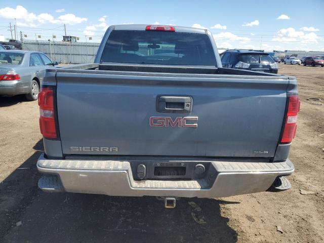 3GTU2UEC9FG410421 - 2015 GMC SIERRA K1500 SLE BLUE photo 6