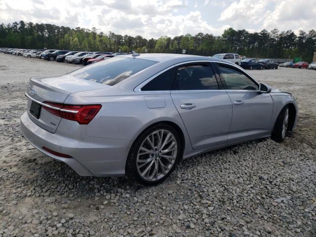 WAUM2BF23KN103884 - 2019 AUDI A6 PRESTIGE ვერცხლისფერი ფოტო 3