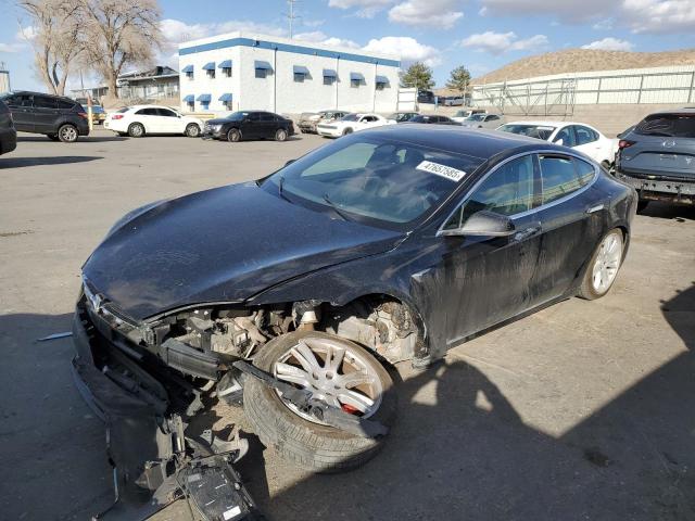 5YJSA1E45LF382717 - 2020 TESLA MODEL S BLACK photo 1